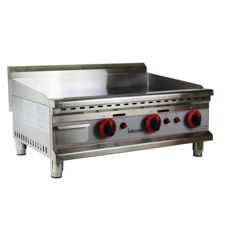 Infernus Gas Griddle Chrome Plate – 75cm/30″