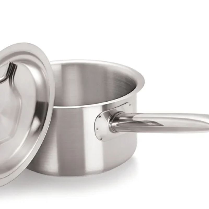Stainless Steel Saucepan with S/S Lid 20cm/3.5L – Pack of 6