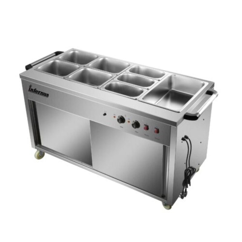 Heated Display Hot Cupboard 155.5cm