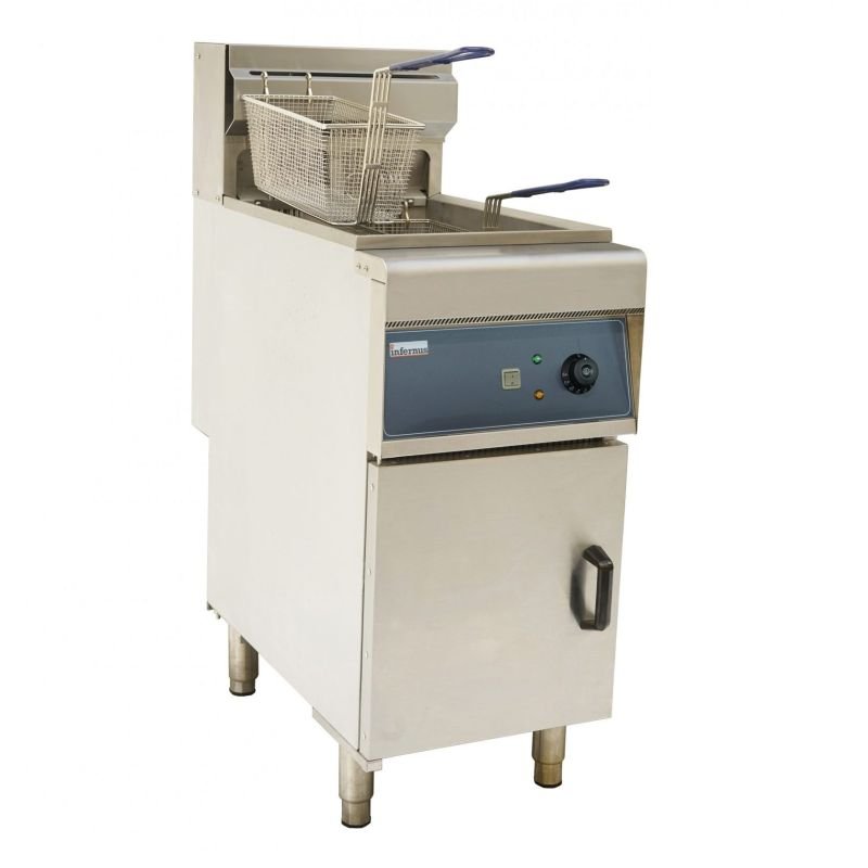 Infernus Free Standing Twin Tank Electric Fryer – 2 x 10 Litres