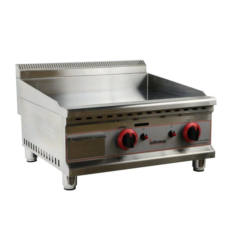 Infernus Gas Griddle Chrome Plate – 120cm/48″