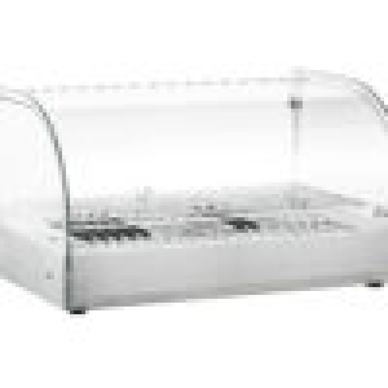 Infernus Single Shelf Counter Heated Display 25L – Curved