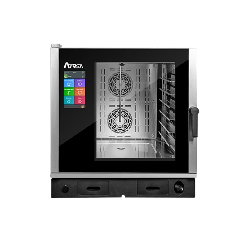 Atosa Electric Combi Oven for Bakery Use – 6 × 400×600 Trays / 6 × GN 2/1 (EPC0621E2)