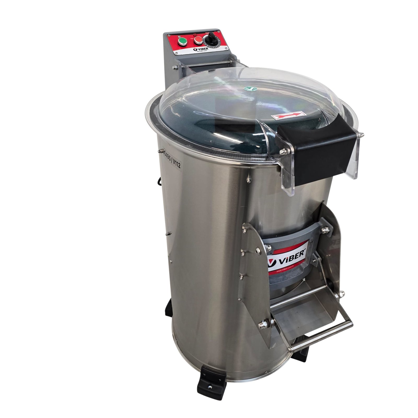 Brand New Viber 50kg Potato Peeler Rumbler 1000kg Per Hour V112