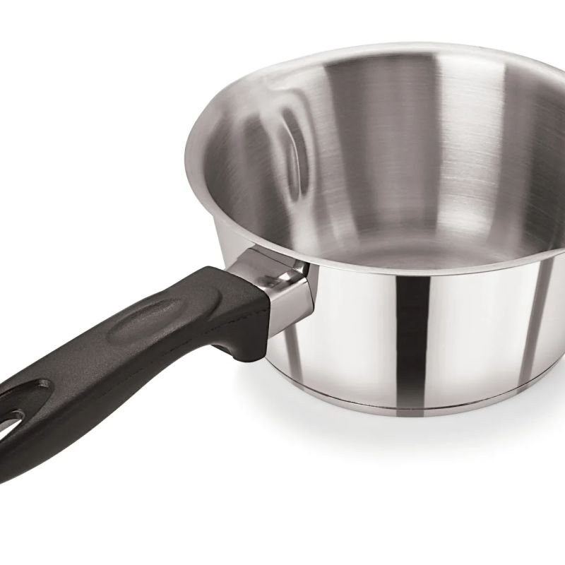 Stainless Steel Milk Pan Double Lipped 16cm/1.3L – Pack of 10
