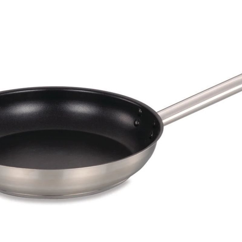 Stainless Steel Non Stick Frying Pan 28cm/11″ – Pack of 2