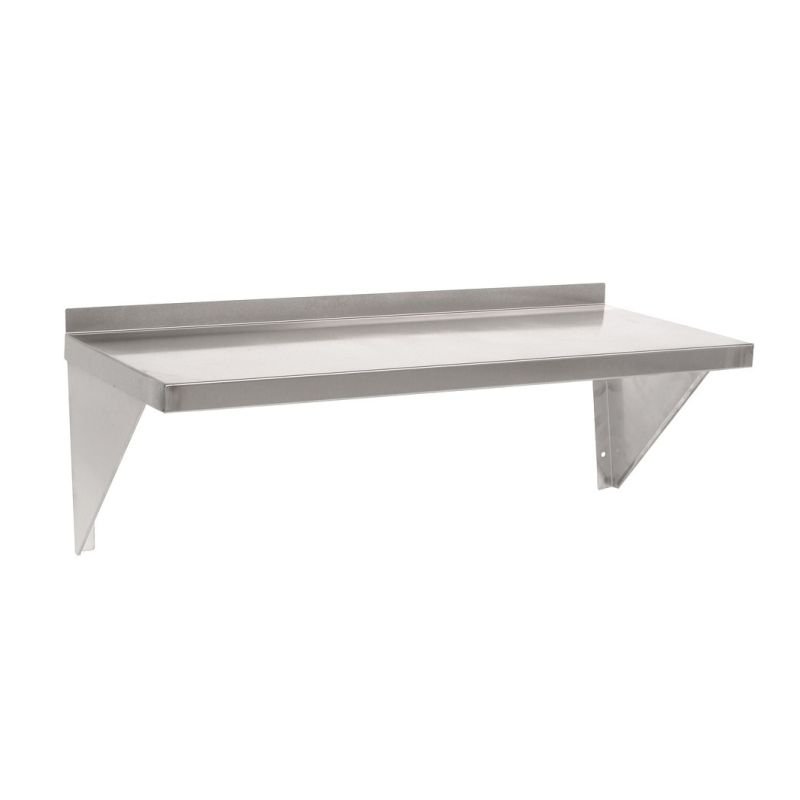 Infernus Stainless Steel Wall Shelf – 120cm/48