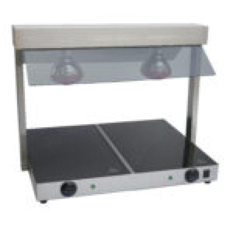 Infernus Two Plate Buffet Warmer With Heated Gantry