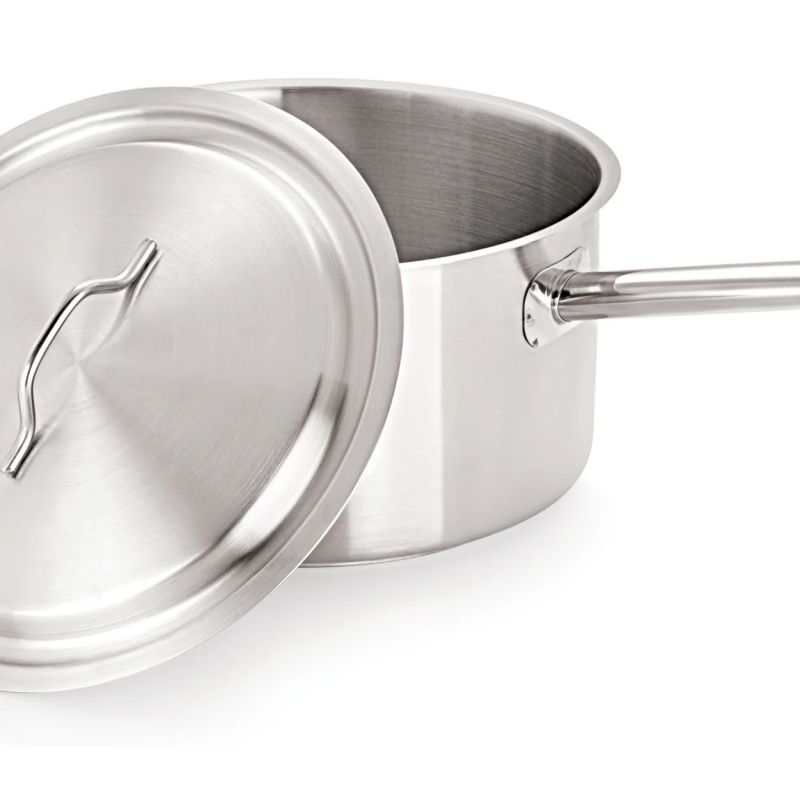 Stainless Steel Saucepan with S/S Lid 28cm/9.8L – Pack of 4