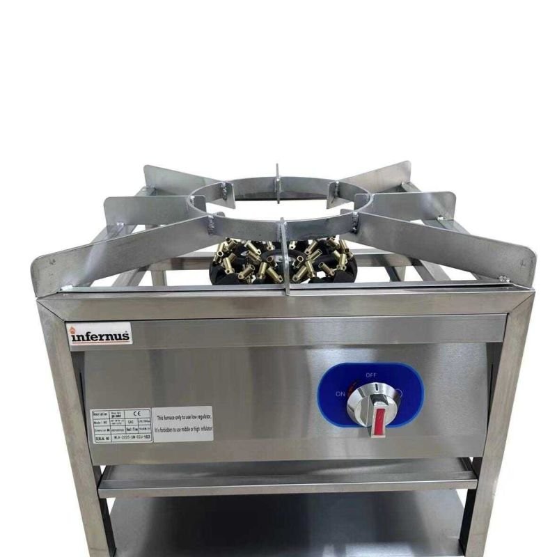 Infernus Gas Range Single Stockpot Burner LPG