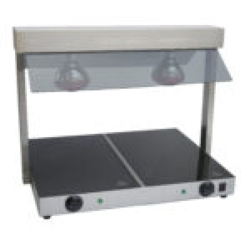 Infernus Two Plate Buffet Warmer With Heated Gantry